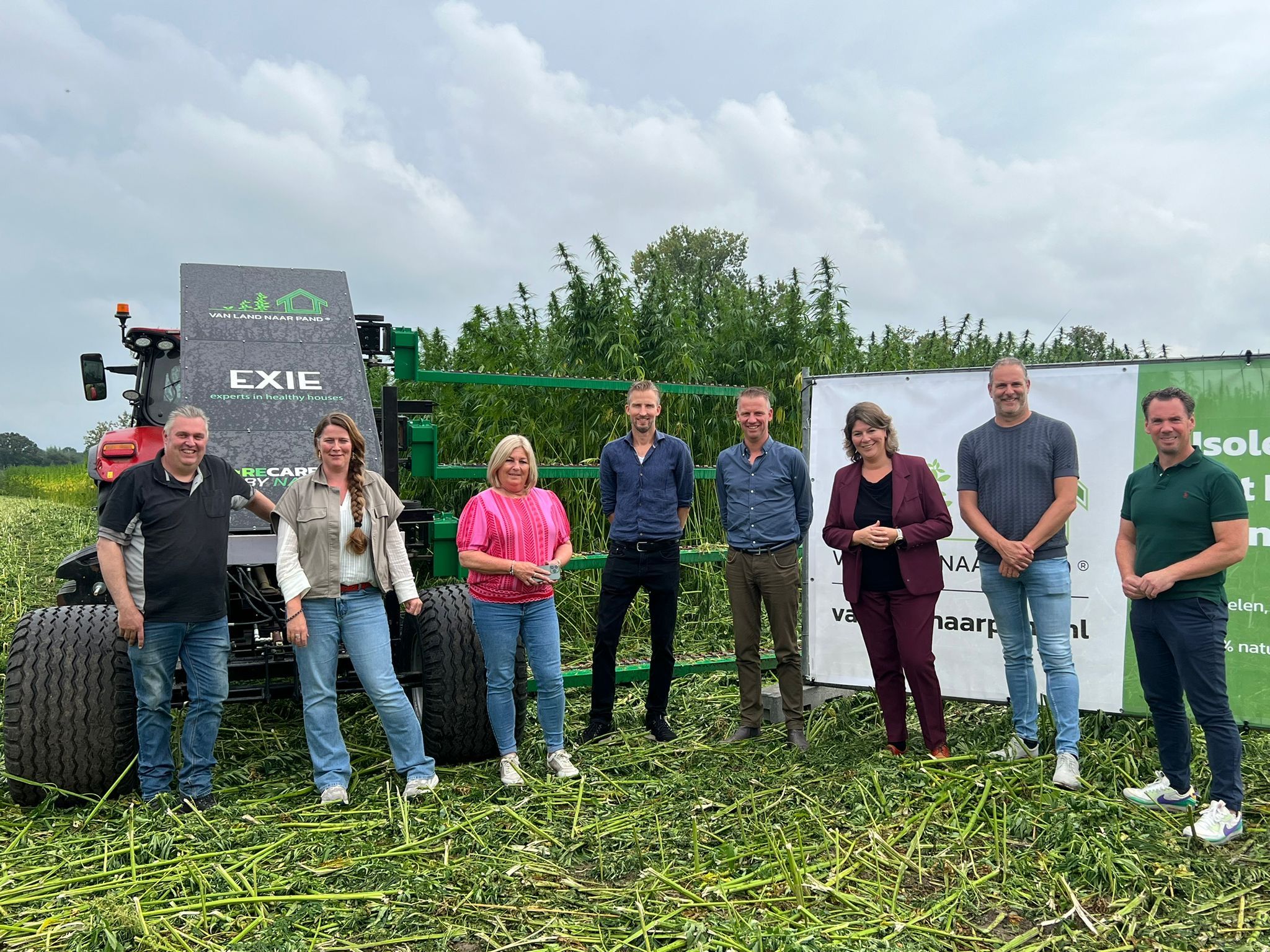 Gemeente Zundert op bezoek bij van Land naar Pand