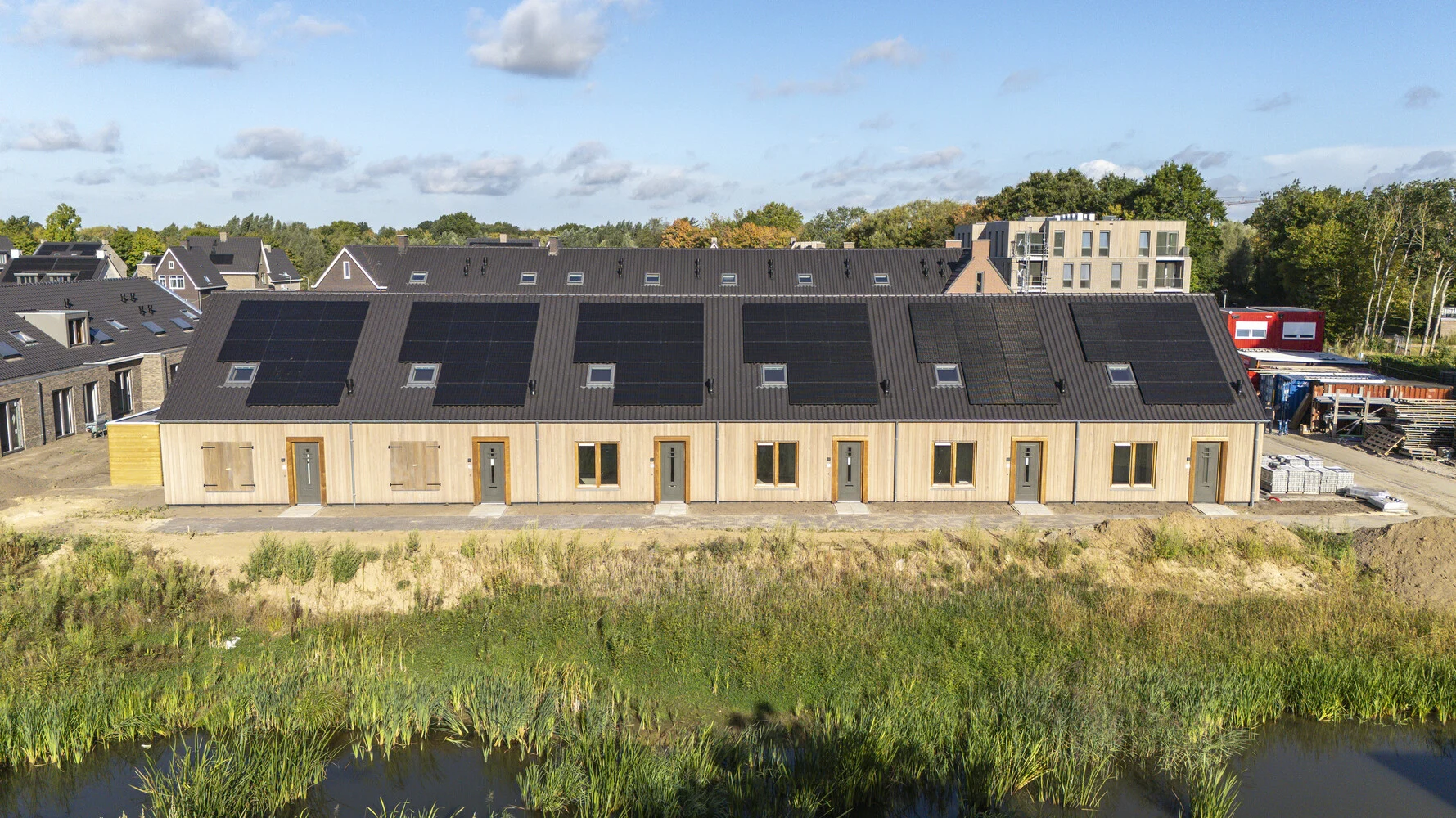 Zes biobased woningen aan de Sterrennacht in de Tuinderij opgeleverd